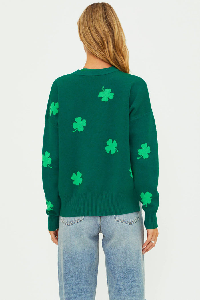 Callie Sweater Clover Green
