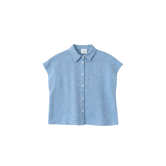 Alysi SHOP Camicia Linen Cropped Shirt