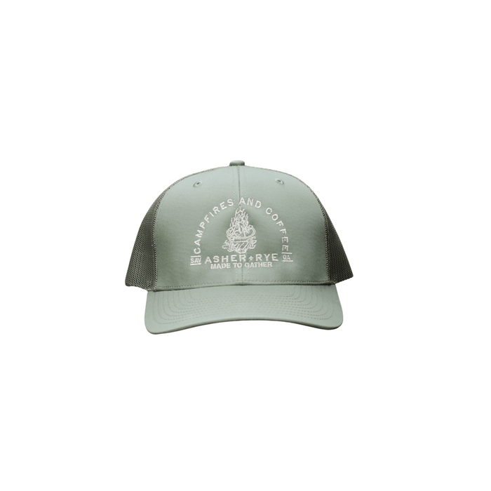 Warehouse Uniform & Embroidery SHOP Campfires + Coffee Hat