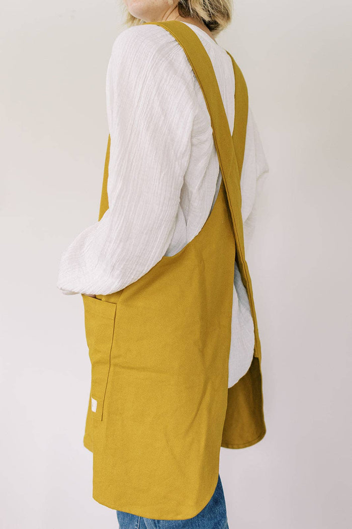 The Adorn Co. Aprons Canvas Crossback Apron