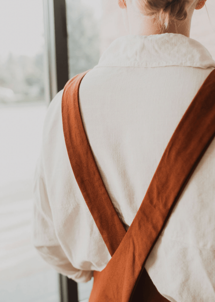 The Adorn Co. Aprons Canvas Crossback Apron