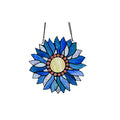 Capulina Sunflower Stained Glass Window Hangings Tiffany Glass Crafts