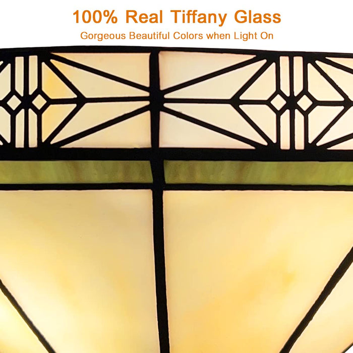 Capulina Tiffany Wall Sconces Stained Glass Vintage Style Wall Light