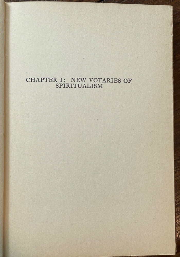 CASE AGAINST SPIRITUALISM - Stoddart, 1st 1922 - SPIRITS MEDIUMS SUPERNATURAL