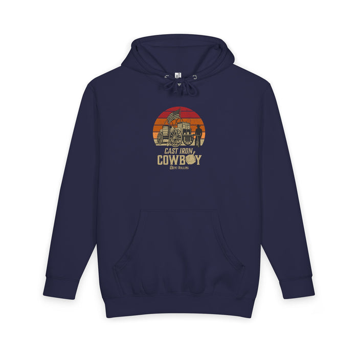 Cast Iron Cowboy -  Adult Heavyweight Hoodie