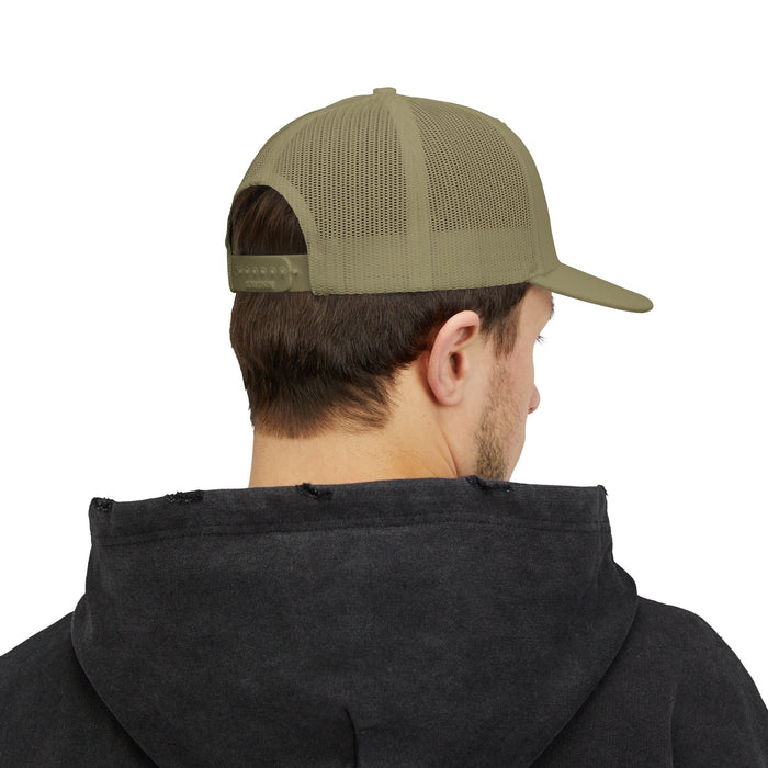 Cast Iron Cowboy Embroidered Trucker Cap