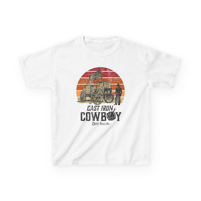 Cast Iron Cowboy Kids Heavy Cotton Tee