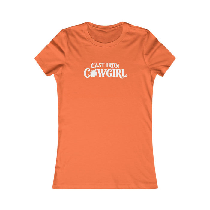 Cast Iron Cowgirl Ladies' T-Shirt