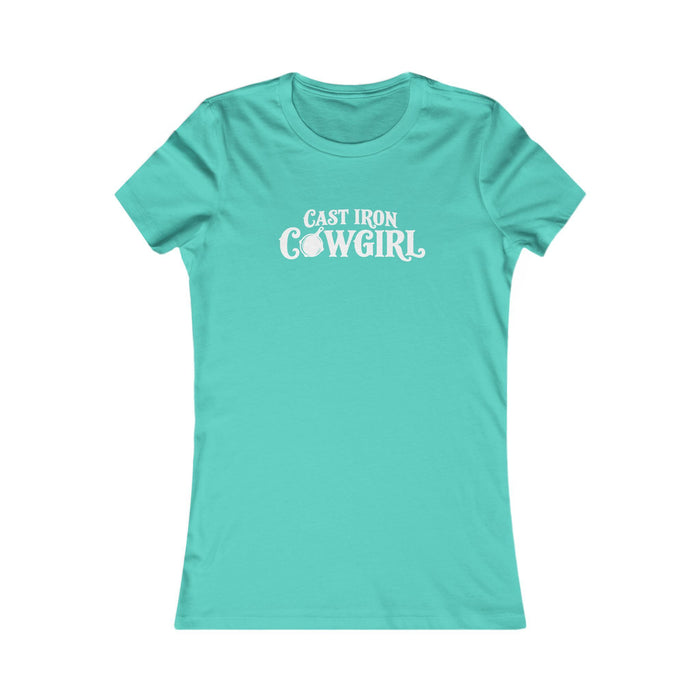 Cast Iron Cowgirl Ladies' T-Shirt