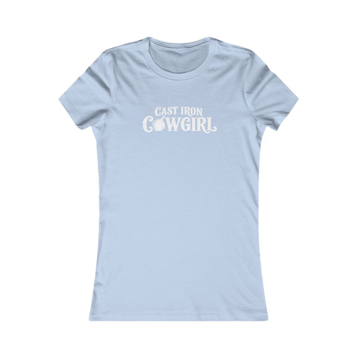 Cast Iron Cowgirl Ladies' T-Shirt