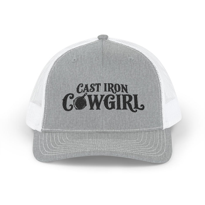 Cast Iron Cowgirl Snapback Trucker Cap