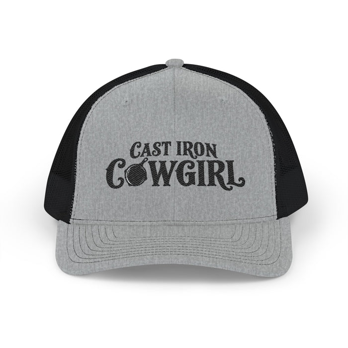 Cast Iron Cowgirl Snapback Trucker Cap
