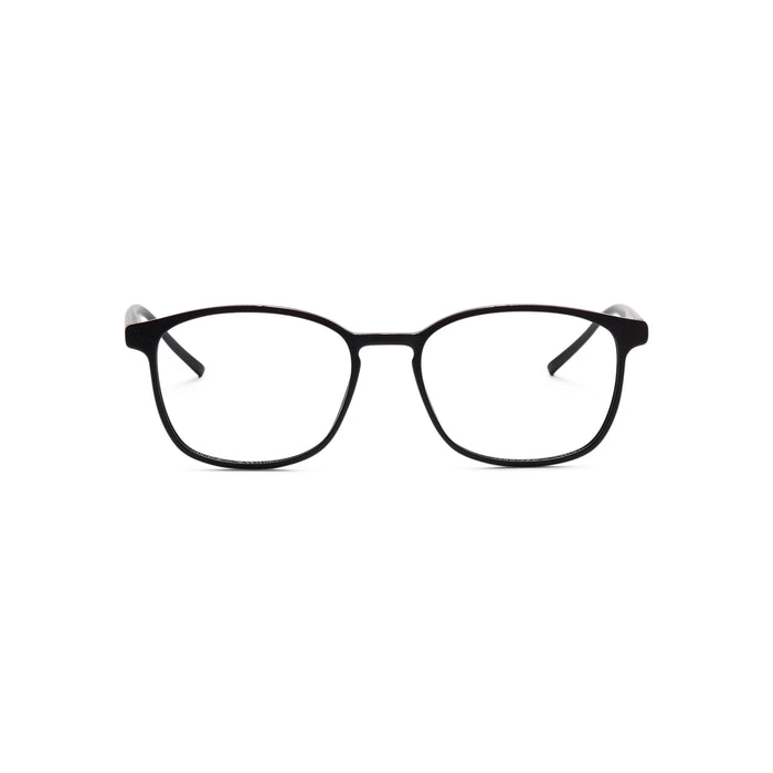 Casual Square 3D Printed Full Frame Eyeglasses - Front View | LUKNFIL