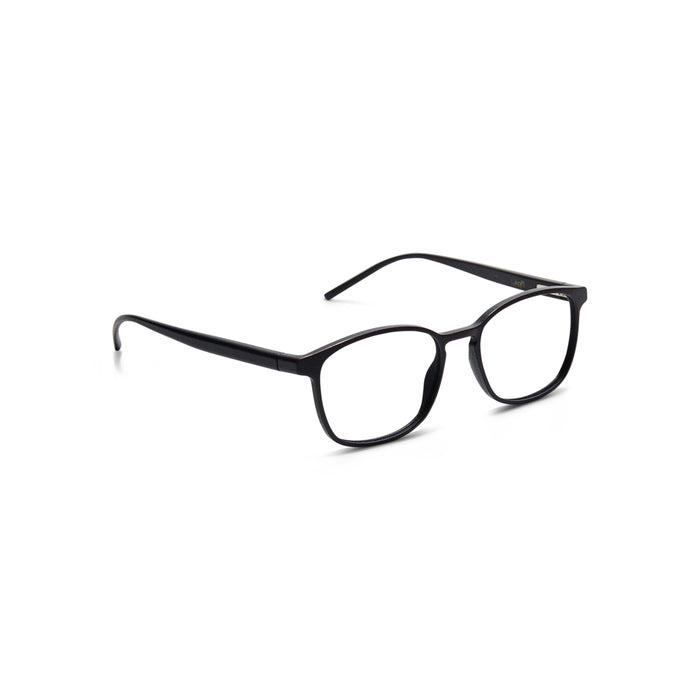 Casual Square Ultra-Lightweight 3D Printed Eyeglasses - Side View | LUKNFIL