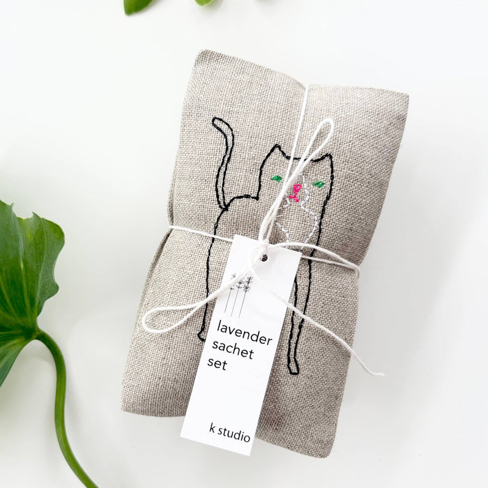 K Studio Home Fragrance Cats Sachet Set