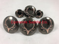 CBCONCH 112E Elk Horn Conchos - Corriente Saddle