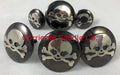 CBCONCH 126F Skull Conchos - Corriente Saddle