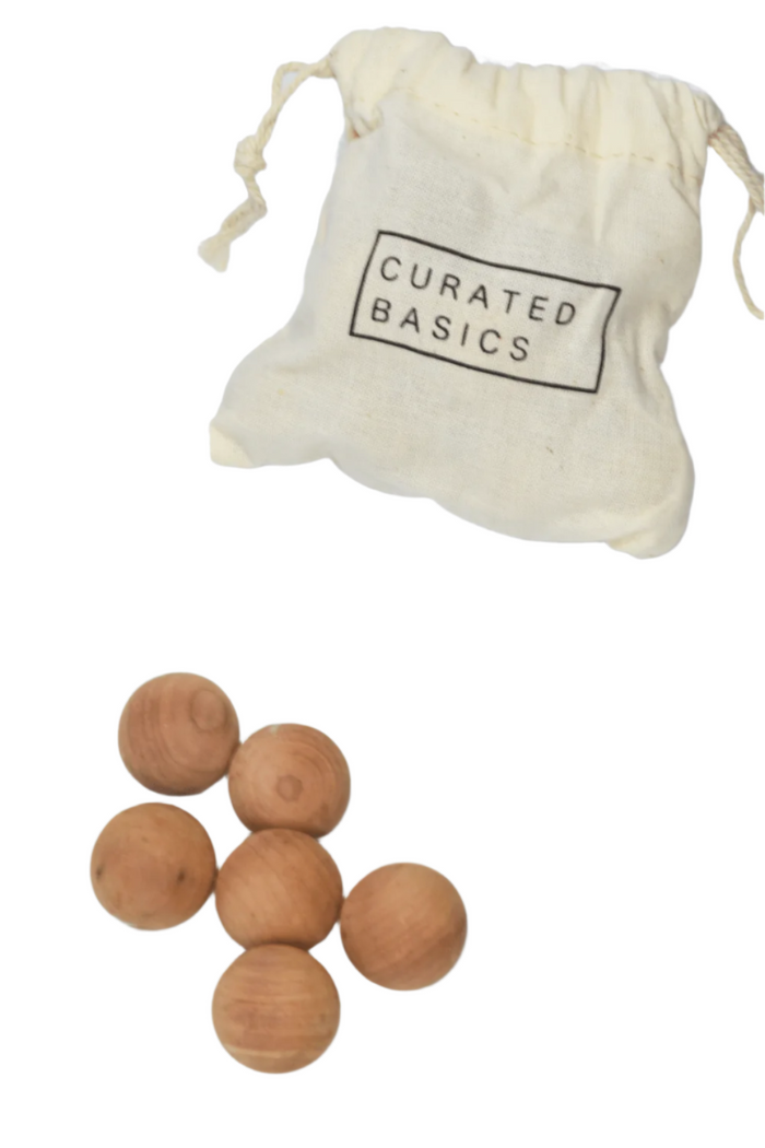 Curated Basics Curated Basics - Bag of Cedar Balls