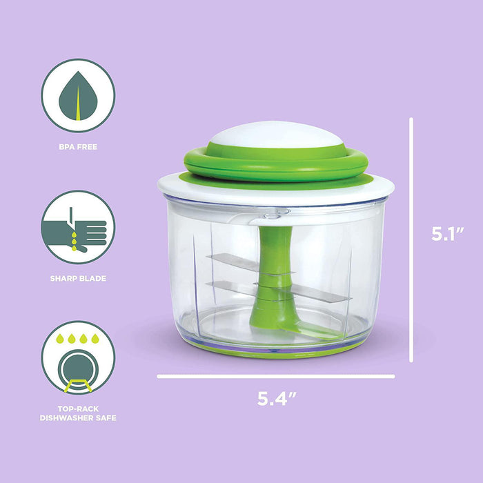 Chef'n Veggie Chop Vegetable Chopper - Green
