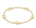 Enewton Classic Purpose Gold 6mm Bead Bracelet