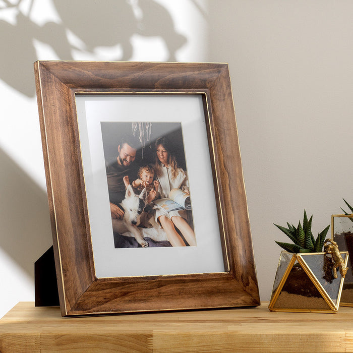 Clifton Series Solid Wood (Brown) Photo Frame