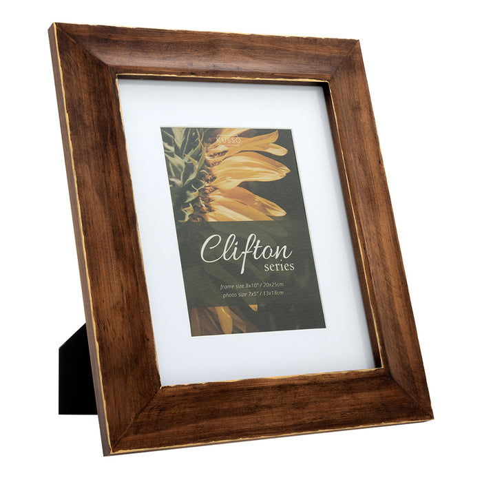 Clifton Series Solid Wood (Brown) Photo Frame