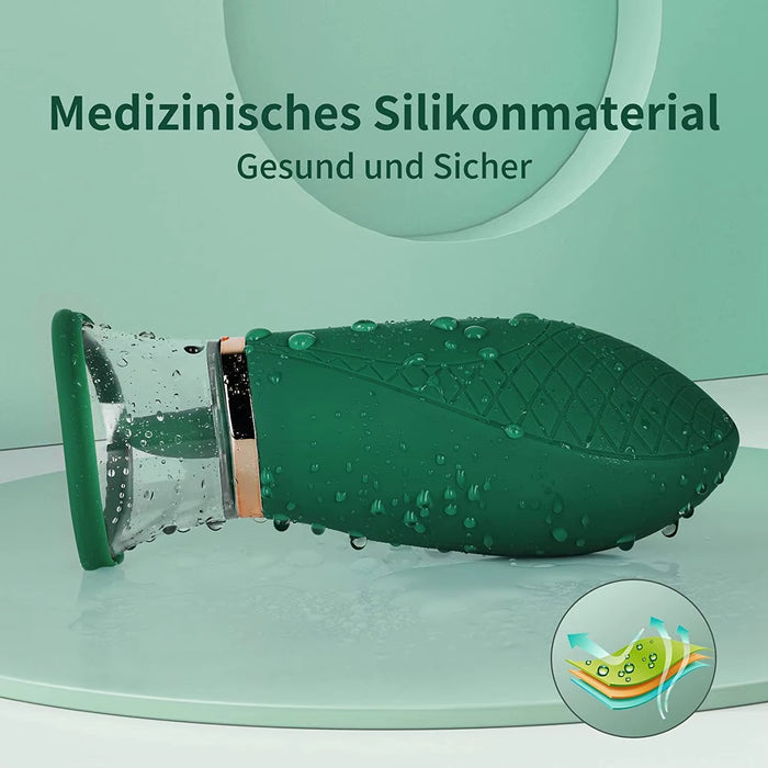 Clitoral Suction Stimulation Rotating 3 Sucking 9 Licking Tongue Sucking Nipple Vibrator