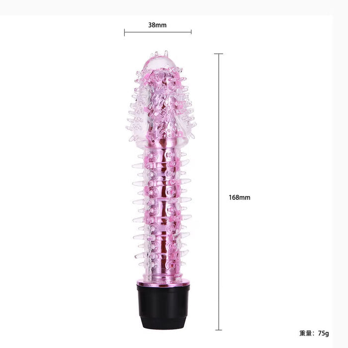 Clitoris Stimulation G Spot Massager Crystal Whisker Dragon Vibrator Stick Dildo Vibrator Sex Toy Women