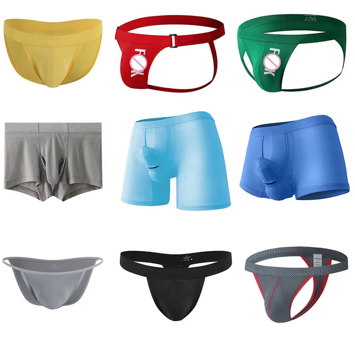 Comfort Pants without Dildo Sexy Harness Wear O-Ring Strap on Boxers 3XL plus Size Packing Underwears