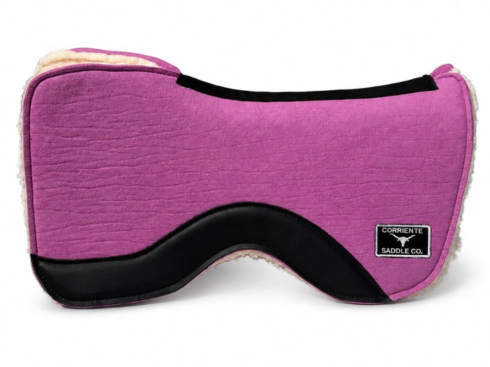 CSBLANKET 110E Corriente 28” Split Front Barrel Pad With Fleece Lining (LIGHT PURPLE)