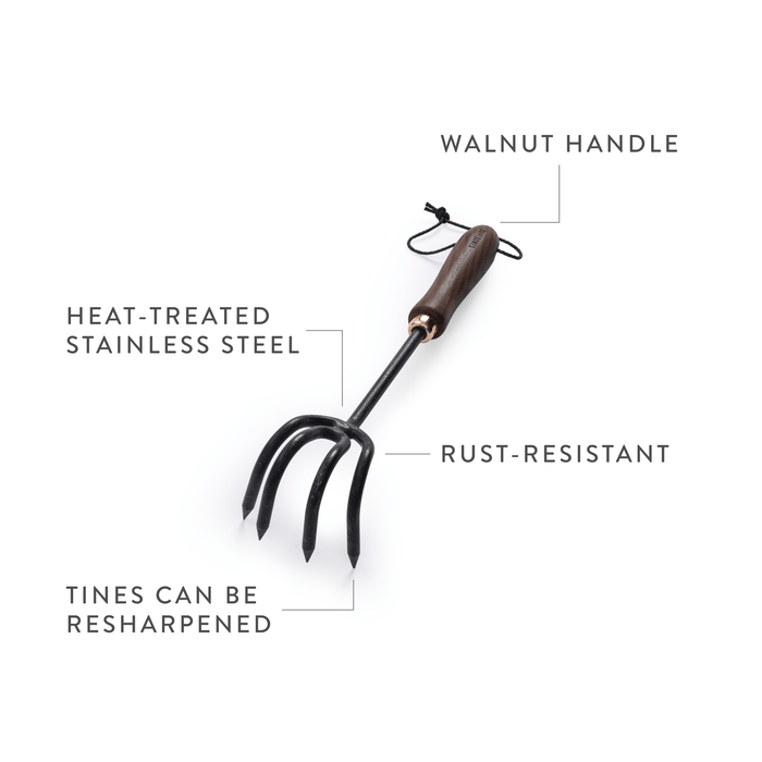Barebones Gardening Tools Ash/Mint Cultivator
