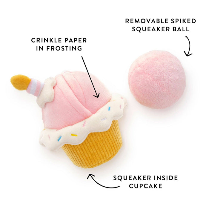 The Foggy Dog The Foggy Dog - Cupcake Valentine's Day Interactive Snuffle Dog Toy