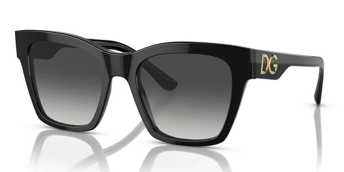 Dolce & Gabbana DG4384-Black With Grey Gradient
