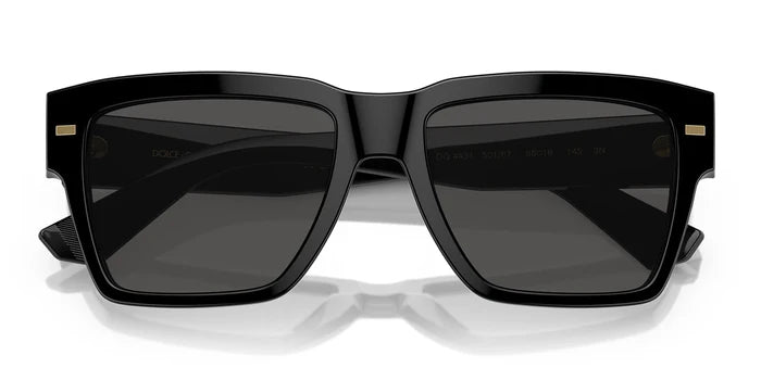 Dolce & Gabbana DG4431-Black With Grey Lenses