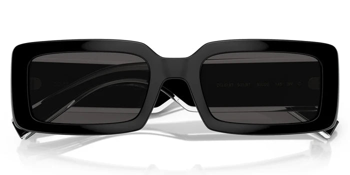 Dolce & Gabbana DG6187-Black With Grey Lenses