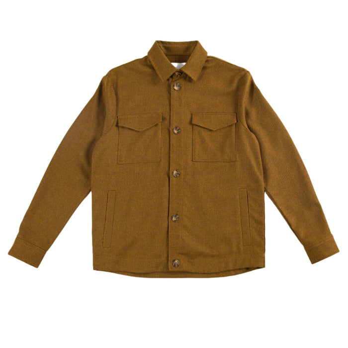 Stitch Note Clothing Melange Wool Jacket in Various Colors