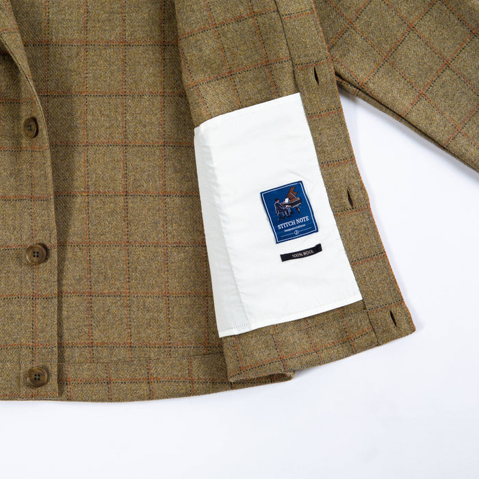 Stitch Note Clothing Melange Wool Jacket in Various Colors