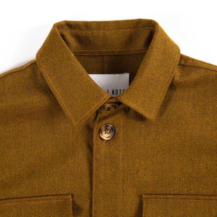 Stitch Note Clothing Melange Wool Jacket in Various Colors