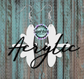 Dragonflay  Earrings -  5 & 10 pairs  2 inch size - Sublimation Acrylic