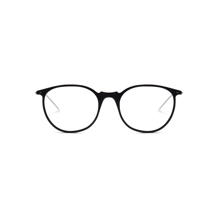 Dynamic Panto Acetate Hybrid Eyeglasses Frame - Front View | LUKNFIL
