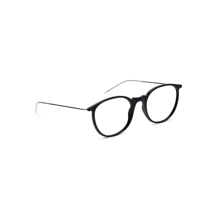 Dynamic Panto 3D Printed Acetate Hybrid Eyeglasses - Side View | LUKNFIL