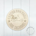 Easter Egg Farm Etched Round Blank