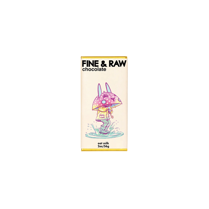 FINE & RAW Candy & Chocolate Easter Oat Milk Chocolate Bar