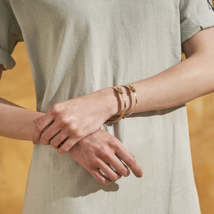 Asher + Rye SHOP Elephant Hair Bracelet Two Strand