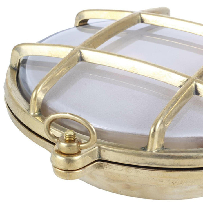 Mullan Lighting Lighting Ergo Marine Round Bulkhead Wall Sconce