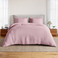 Essentials 100% Cotton Fitted King Bedsheet, 170 TC, Solid, Blush