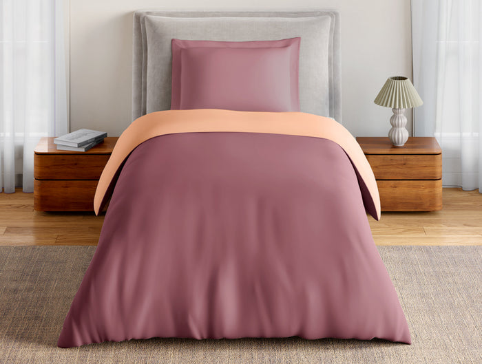 Essentials 100% Cotton Single Quilt, 170 TC, Solid, Buff