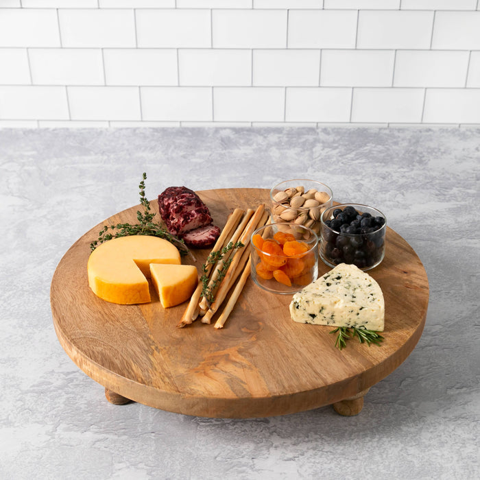 Heritage Lace Kitchen & Dining 16" Farmhouse Footed Serving Board