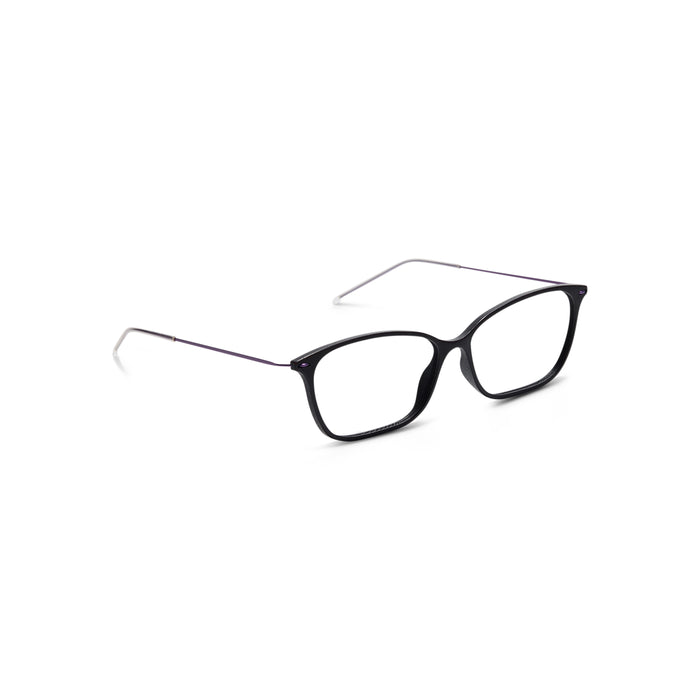 Feminine Cat-Eye 3D Printed Acetate Hybrid Eyeglasses - Side View | LUKNFIL