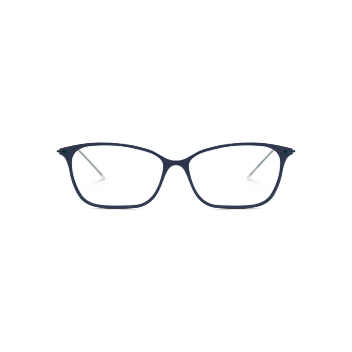 Feminine Hybrid Cat-Eye Women's Prescription Eyeglasses | LUKNFIL